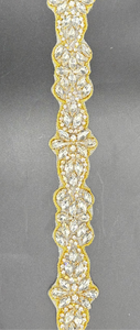 Emma's Yardage handmade rhinestone trim in assorted colors