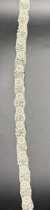 Rhinestone and pearl yardage from Natalie's Yardage in elegant design.