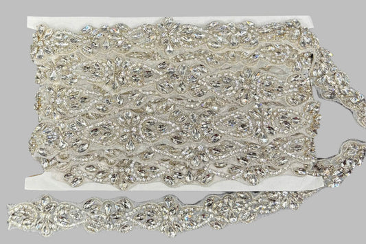 Emma's Handmade Rhinestone Trim in various colors.