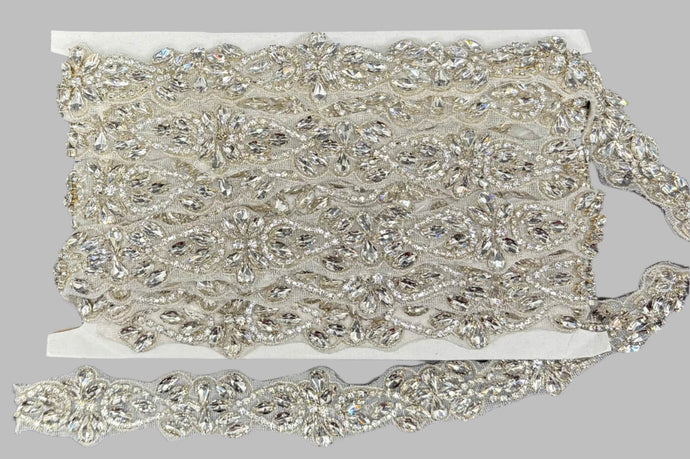 Emma's Handmade Rhinestone Trim in various colors.