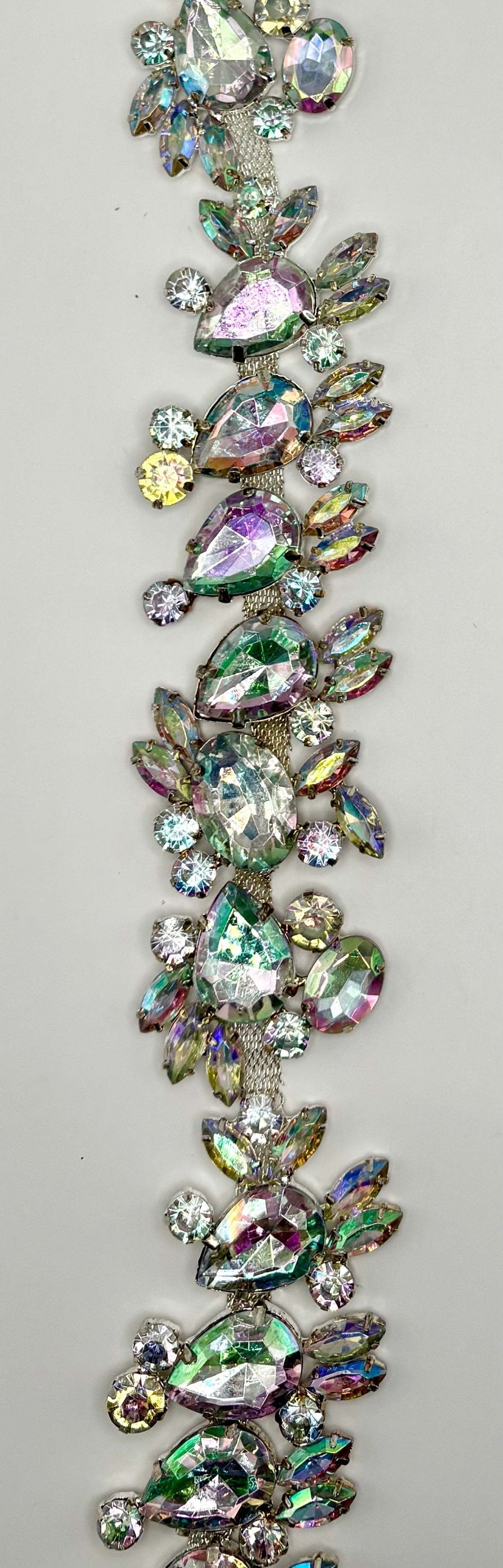 Rhinestone yardage 