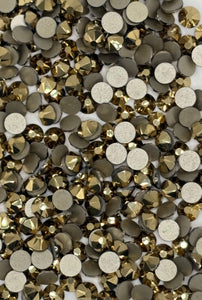 30SS Flat Back Rhinestones - 144 pieces, shiny gems.