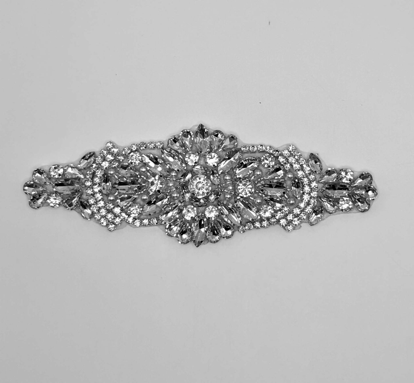 Mini Olivia handmade rhinestone accent accessory, approximately 6 inches long.